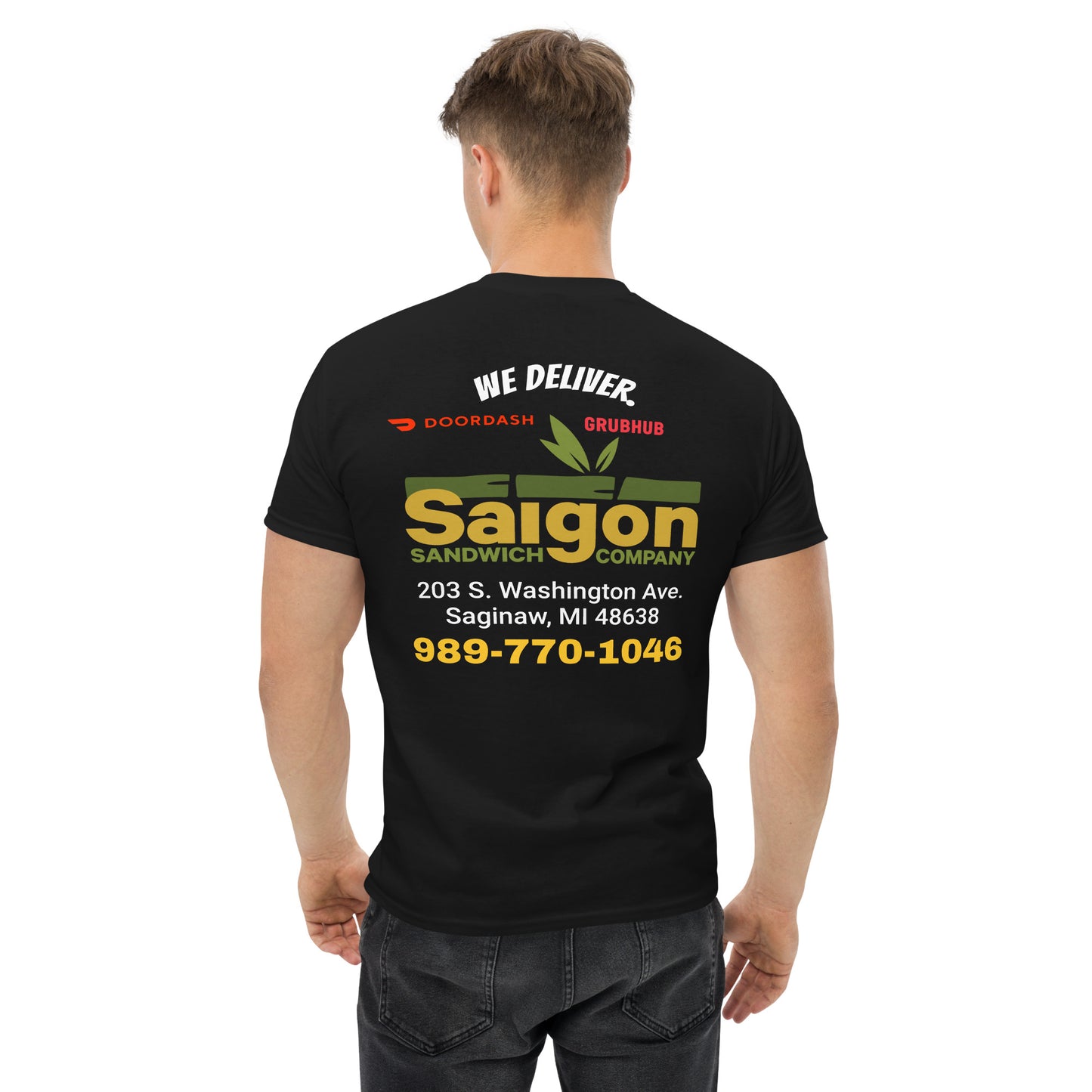 Saigon Sandwich Co. Short-Sleeve Unisex T-Shirt (Black)