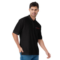 JUSTWORK_HVAC Men's Premium Polo