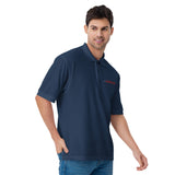 JUSTWORK_HVAC Men's Premium Polo