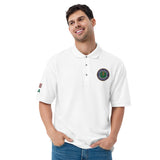 FAA Logo Men's Premium Polo - Green Letters