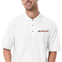 JUSTWORK_HVAC Men's Premium Polo