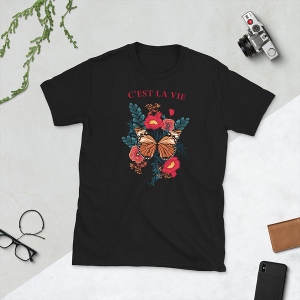 T-Shirt Homme Le café c'est la vie, Idée cadeau original