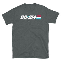 DD-214 - Black - Navy - Dark Grey - Unisex T-Shirt