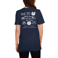 USCG ODU T-Shirt - PAW-PAW-CATS - Unisex - Navy