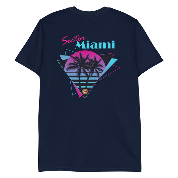 Sector Miami ODU T-Shirt - VICE - Unisex - Navy