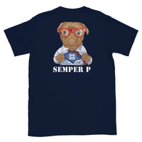 USCG ODU T-Shirt - Semper P Pug - Unisex - Navy