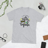 If You're Going to Be Salty - White/Grey - Short-Sleeve Unisex T-Shirt