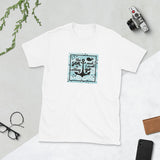 The Sea Is Calling And I Must Go - Black - Navy - White - Unisex T-Shirt