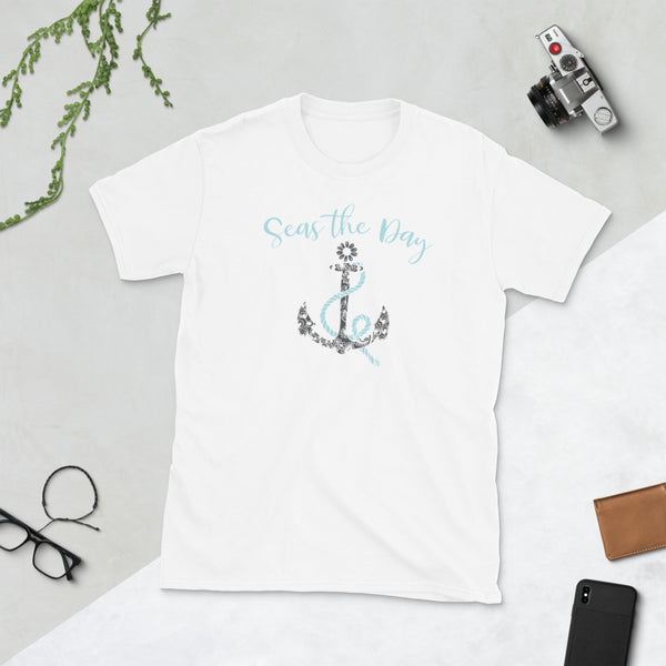 Seas the Day - White - Short-Sleeve T-Shirt