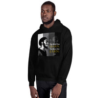 Zeph - The More Your Learn The More You Earn - Unisex Hoodie - Black/White