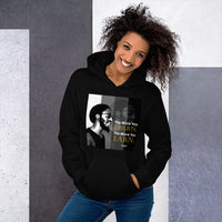 Zeph - The More Your Learn The More You Earn - Unisex Hoodie - Black/White