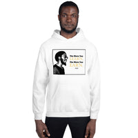 Zeph - The More Your Learn The More You Earn - Unisex Hoodie - White