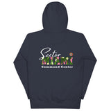 Sector Command Center Hoodie - Tropical - Unisex - Navy