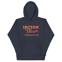 Sector Command Center Hoodie - Sunset - Unisex - Navy