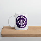 Hmongbuck Coffee White Glossy Mug